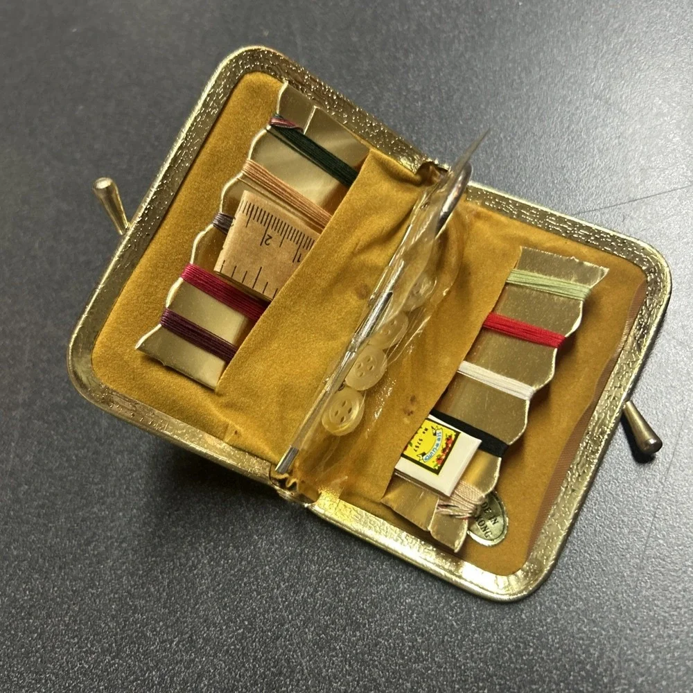 Vintage 1960s Sew-It Sew Kit Travel Sewing Set – Made in Hong Kong - Intact